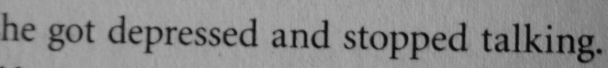 Depressed